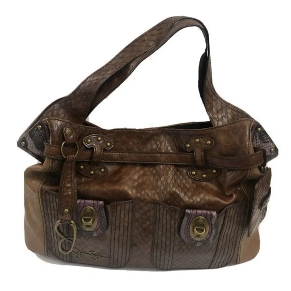 Jessica Simpson Handbag Shoulderbag Brown large